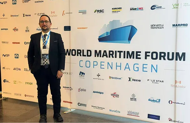 Golden Ocean representative at the World Maritime Forum in Copenhagen