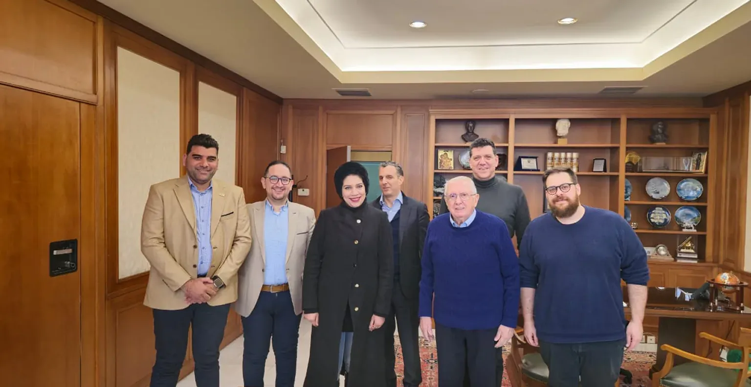Golden Ocean team meeting with maritime industry partners