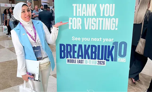 Golden Ocean representatives at Breakbulk Europe